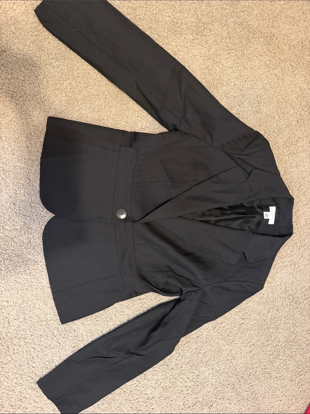 LOFT Black Women's Two-Piece Pantsuit - Picture 2 of 12